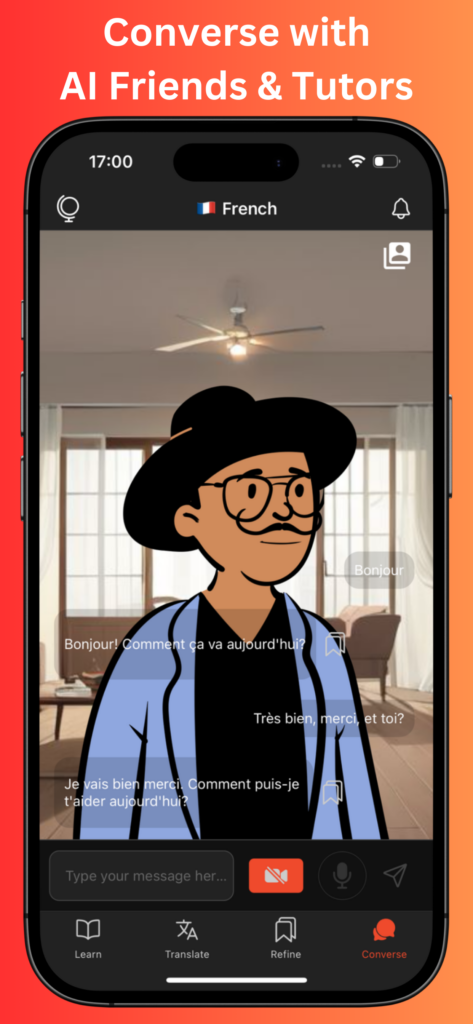 Langlogy-Converse-with-AI-friends-and-Tutors